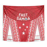 Samoa FAST Tapestry Forever Proud Samoan Tribal Pattern - Polynesian Pride