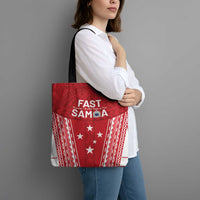 Samoa FAST Tote Bag Forever Proud Samoan Tribal Pattern - Polynesian Pride