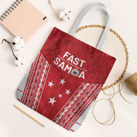 Samoa FAST Tote Bag Forever Proud Samoan Tribal Pattern - Polynesian Pride