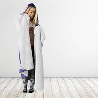 Utah State Polynesian Heritage Hooded Blanket Floral Tribal Pattern Tropical Flowers LT05 - Polynesian Pride