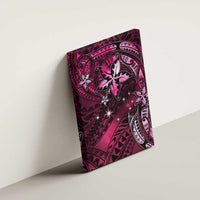 Hawaii Makahiki Season Canvas Wall Art Floral Tribal Tattoo Pink Galaxy LT05 - Polynesian Pride