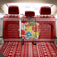 Tonga Christmas Back Car Seat Cover Kilisimasi Fiefia Santas Coat Of Arms
