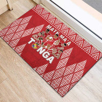 Tonga Rugby Rubber Doormat Tonga Mate Ma'a Take The Lead LT05 - Polynesian Pride