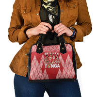 Tonga Rugby Shoulder Handbag Tonga Mate Ma'a Take The Lead