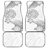 Brain Cancer Warrior Car Mats Never Give Up LT05 - Polynesian Pride