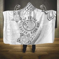Brain Cancer Warrior Hooded Blanket Never Give Up LT05 - Polynesian Pride