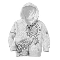 Brain Cancer Warrior Kid Hoodie Never Give Up