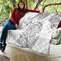 Brain Cancer Warrior Quilt Never Give Up