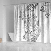 Brain Cancer Warrior Shower Curtain Never Give Up