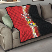 Tonga Emancipation Day Quilt Tongan Ngatu Pattern With Plumeria LT05 - Polynesian Pride
