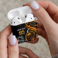 Personalised Papua New Guinea AirPods Case Happy 50th Independence Anniversary LT05 - Polynesian Pride
