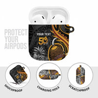 Personalised Papua New Guinea AirPods Case Happy 50th Independence Anniversary LT05 - Polynesian Pride