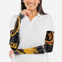Personalised Papua New Guinea Arm Sleeves Happy Independence Day LT05 - Polynesian Pride