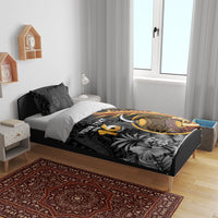 Personalised Papua New Guinea Bedding Set Happy 50th Independence Anniversary LT05 - Polynesian Pride