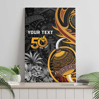 Personalised Papua New Guinea Canvas Wall Art Happy Independence Day LT05 - Polynesian Pride