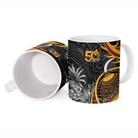 Personalised Papua New Guinea Ceramic Mug Happy Independence Day LT05 - Polynesian Pride