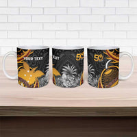 Papua New Guinea Ceramic Mug Happy 50th Independence Anniversary - Polynesian Pride