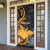Papua New Guinea Door Cover Happy 50th Independence Anniversary - Polynesian Pride