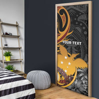Papua New Guinea Door Cover Happy 50th Independence Anniversary - Polynesian Pride
