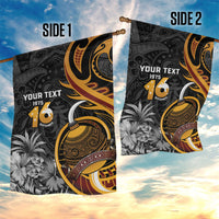 Personalised Papua New Guinea Garden Flag Happy Independence Day LT05 - Polynesian Pride