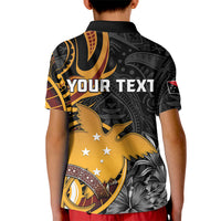 Personalised Papua New Guinea Kid Polo Shirt Happy Independence Day LT05 - Polynesian Pride