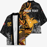 Personalised Papua New Guinea Kimono Happy Independence Day LT05 - Polynesian Pride