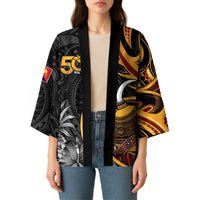 Personalised Papua New Guinea Kimono Happy Independence Day LT05 - Polynesian Pride