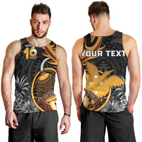 Personalised Papua New Guinea Men Tank Top Happy Independence Day LT05 - Polynesian Pride