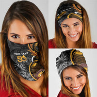Personalised Papua New Guinea Neck Gaiter Happy Independence Day LT05 - Polynesian Pride