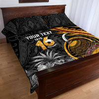 Personalised Papua New Guinea Quilt Bed Set Happy 50th Independence Anniversary LT05 - Polynesian Pride