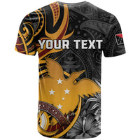 Personalised Papua New Guinea T Shirt Happy 50th Independence Anniversary LT05 - Polynesian Pride