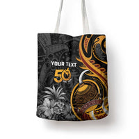 Personalised Papua New Guinea Tote Bag Happy Independence Day LT05 - Polynesian Pride