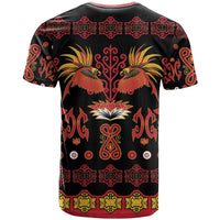 Papua Batik Motif T Shirt Papua Spirit Black Version - Polynesian Pride