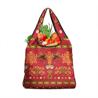 Papua Batik Motif Grocery Bag Papua Spirit Red Version LT05 1-pack One Size Red - Polynesian Pride