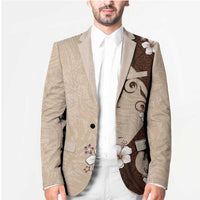 Polynesia Hibiscus Blazer Cameo Curve Motif - Polynesian Pride