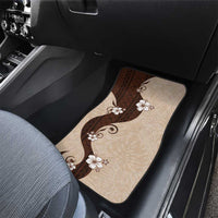 Polynesia Hibiscus Car Mats Cameo Curve Motif LT05 - Polynesian Pride