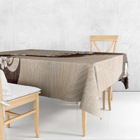 Polynesia Hibiscus Tablecloth Cameo Curve Motif LT05 - Polynesian Pride