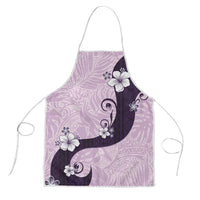 Polynesia Hibiscus Apron Thistle Curve Motif LT05 Purple - Polynesian Pride