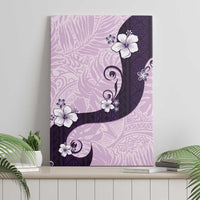 Polynesia Hibiscus Canvas Wall Art Thistle Curve Motif LT05 - Polynesian Pride