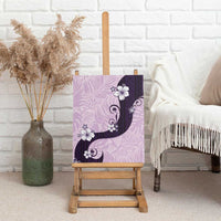 Polynesia Hibiscus Canvas Wall Art Thistle Curve Motif LT05 - Polynesian Pride