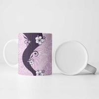 Polynesia Hibiscus Ceramic Mug Thistle Curve Motif LT05 - Polynesian Pride