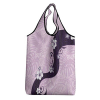 Polynesia Hibiscus Grocery Bag Thistle Curve Motif LT05 - Polynesian Pride