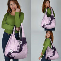 Polynesia Hibiscus Grocery Bag Thistle Curve Motif LT05 - Polynesian Pride