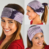 Polynesia Hibiscus Neck Gaiter Thistle Curve Motif - Polynesian Pride