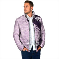 Polynesia Hibiscus Padded Jacket Thistle Curve Motif LT05 - Polynesian Pride