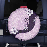 Polynesia Hibiscus Spare Tire Cover Thistle Curve Motif - Polynesian Pride