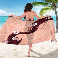 Polynesia Hibiscus Sarong Rose Bud Curve Motif - Polynesian Pride