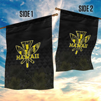 Aloha Hawaii Kahili Garden Flag Kanaka Maoli With Kakau Pattern