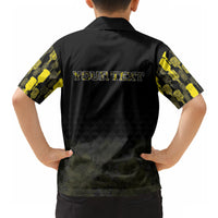 Personalised Aloha Hawaii Kahili Hawaiian Shirt Kanaka Maoli With Kakau Pattern LT05 - Polynesian Pride