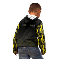 Personalised Aloha Hawaii Kahili Kid Hoodie Kanaka Maoli With Kakau Pattern LT05 - Polynesian Pride